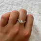 Round Pavé Lab-grown Diamond Ring - 14K Yellow Gold (0.57 ct.)