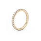 Large Eternity Lab-grown Diamond Ring - 14K Yellow Gold (1 ct.)