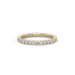 Large Eternity Lab-grown Diamond Ring - 14K Yellow Gold (1 ct.)