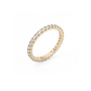 Large Eternity Lab-grown Diamond Ring - 14K Yellow Gold (1 ct.)