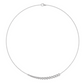 Bezel Tennis Lab-grown Diamond Necklace Medium (1.53 ct.) 14K Gold