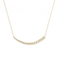 Bezel Tennis Lab-grown Diamond Necklace Medium (1.53 ct.) 14K Gold