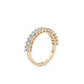 Eternity Emerald Lab-grown Diamond Ring - 14K Yellow Gold (1.01 ct.)