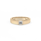 Statement Ribbed Lab-grown Diamond Ring - 14K Yellow Gold (0.33 ct.)