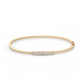 Bezel Diamond Bangle 14K Gold (0.29 ct.)