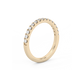 Large Half Eternity Lab-grown Diamond Ring - 14K Yellow Gold (0.50 ct.)