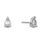 Small pear cut diamond stud 14K Gold (0.10 ct.) | Single