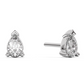 Medium pear cut diamond stud 14K Gold (0.20 ct.) | Single