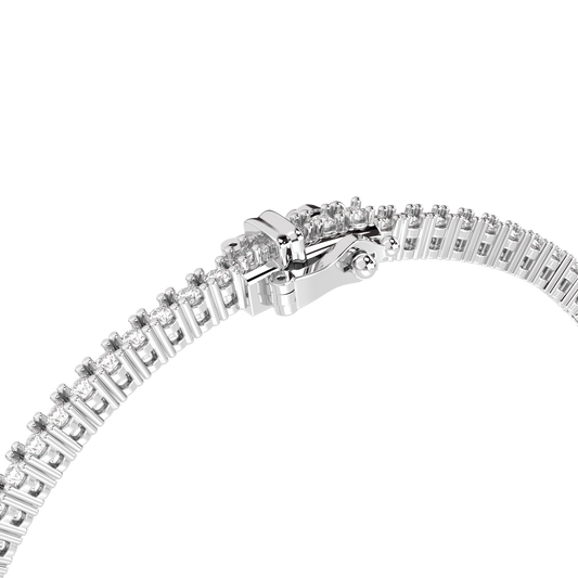 Tennis Lab-grown Diamond Bracelet - 14K White Gold (2.5 ct.)