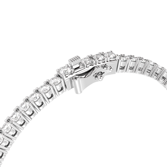 Tennis Lab-grown Diamond Bracelet - 14K White Gold (6 ct.)