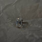 Baguette Halo Diamond Ring  - 14K White Gold (2.55 ct.)