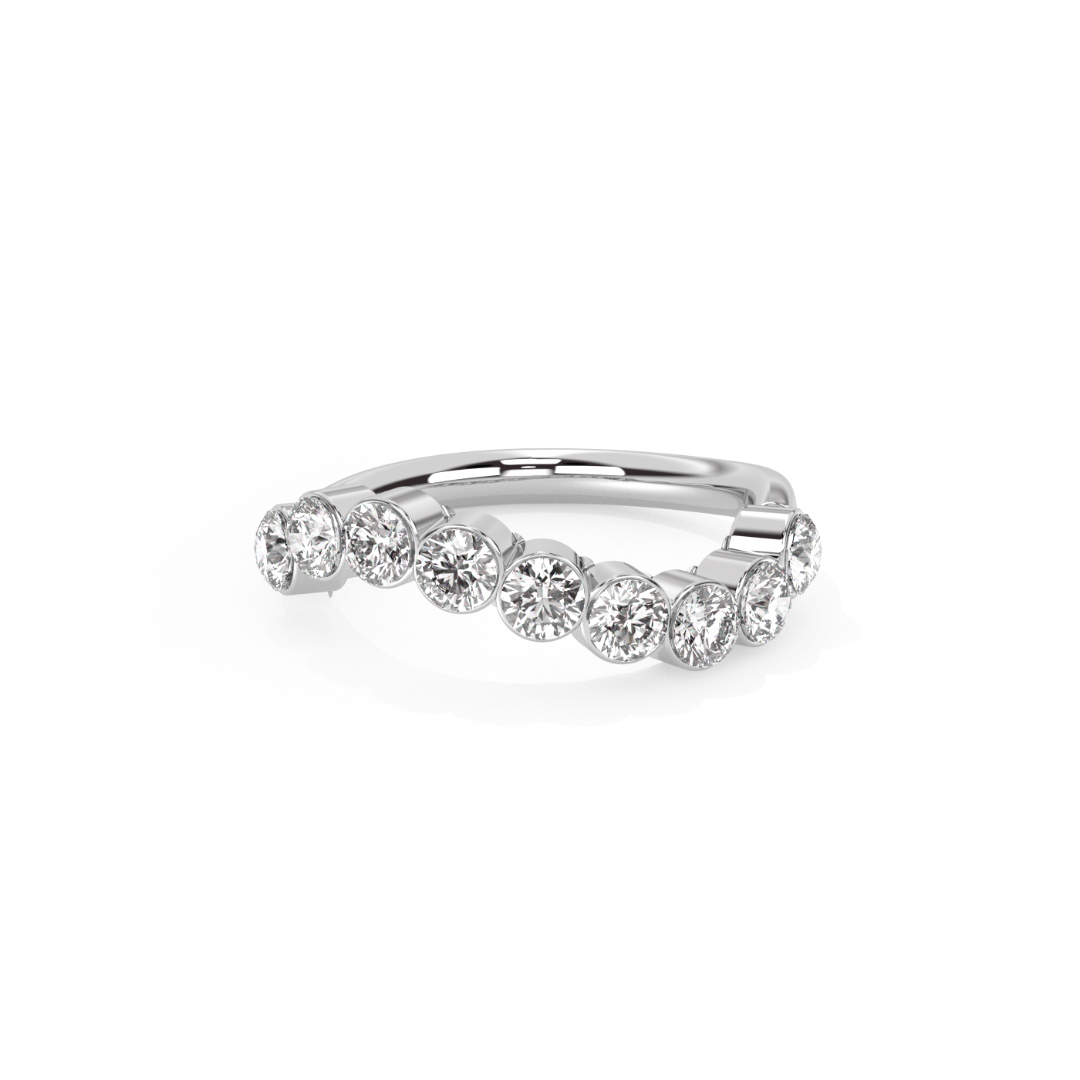Bold Wave Diamond Ring - 14K Yellow Gold (0.85 ct.)