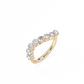 Bold Wave Diamond Ring - 14K Yellow Gold (0.85 ct.)