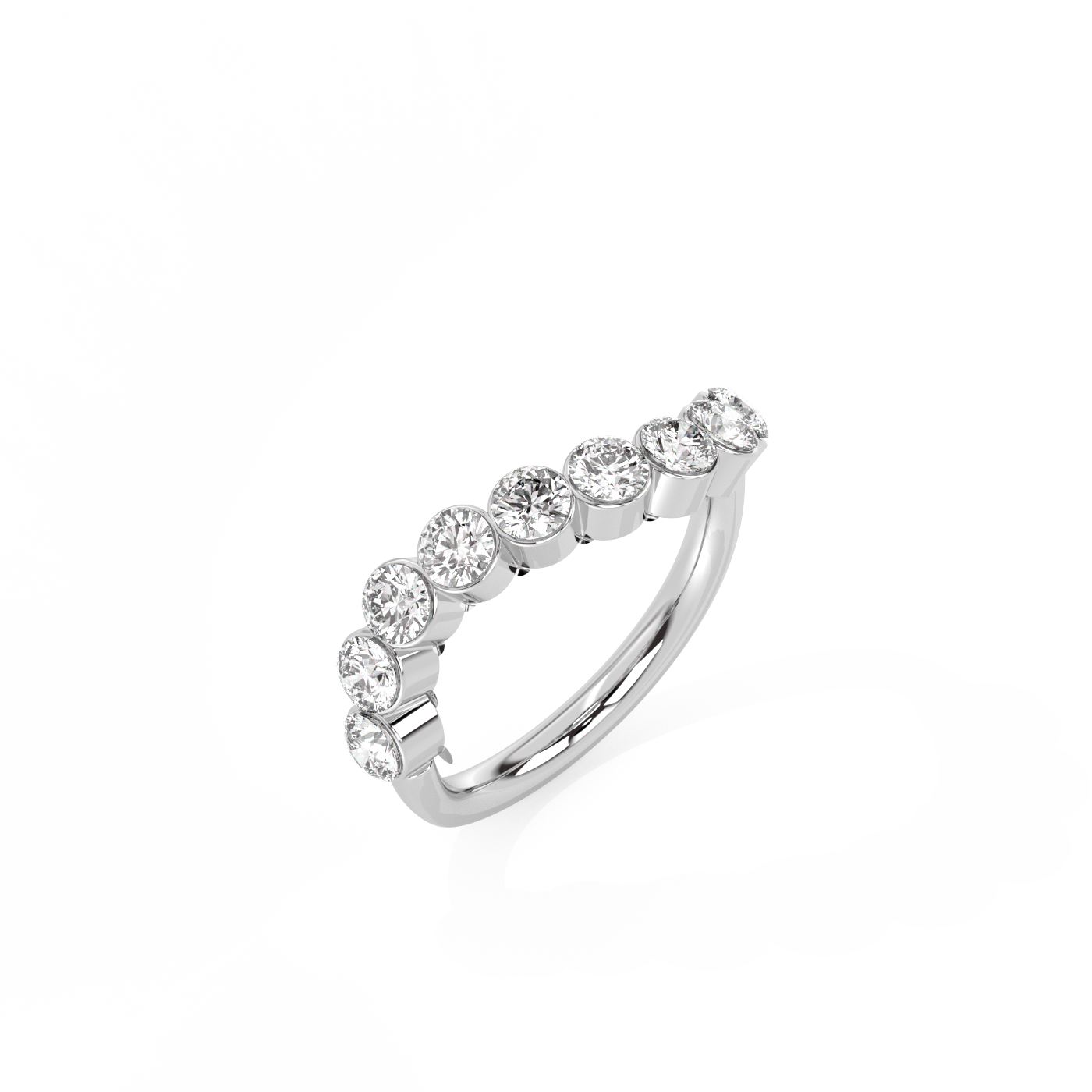 Bold Wave Diamond Ring - 14K Yellow Gold (0.85 ct.)