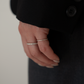 Tiny Eternity Lab-grown Diamond Ring - 14K Yellow Gold (0.28 ct.)