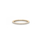 Tiny Eternity Lab-grown Diamond Ring - 14K Yellow Gold (0.28 ct.)