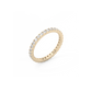 Medium Eternity Lab-grown Diamond Ring - 14K Yellow Gold (0.80 ct.)
