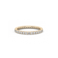 Medium Eternity Lab-grown Diamond Ring - 14K Yellow Gold (0.80 ct.)