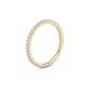 Small Eternity Lab-grown Diamond Ring - 14K Yellow Gold (0.52 ct.)