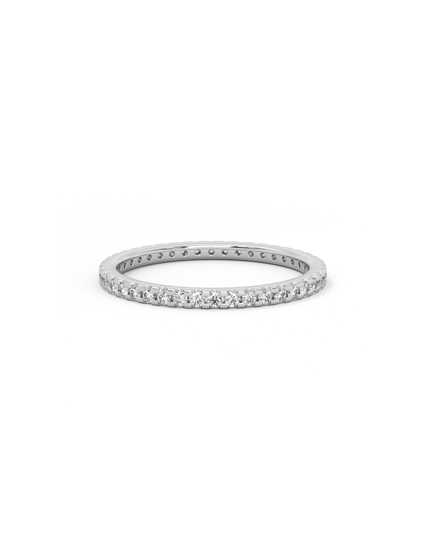 Small Eternity Lab-grown Diamond Ring - 14K Yellow Gold (0.52 ct.)