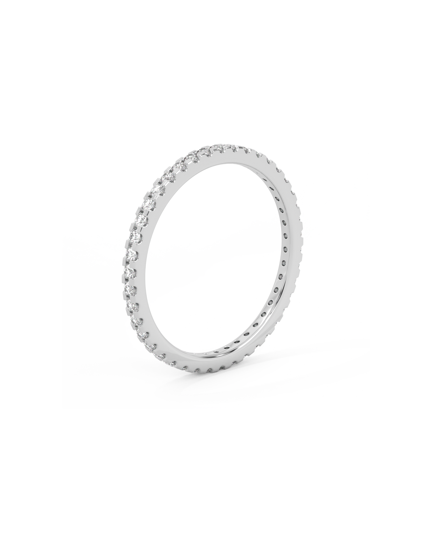 Small Eternity Lab-grown Diamond Ring - 14K Yellow Gold (0.52 ct.)