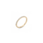 Half Eternity Diamond Ring Small 14K Gold (Size 51)