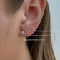 Prong Lab-grown Diamond Stud - 14K Yellow Gold (0.08 ct.) | Single