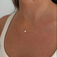 Large Prong Diamond Necklace - 14K Yellow Gold (0.50 ct.)