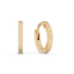 Tiny Huggies - 14K Yellow Gold | Pair