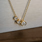 Bezel Diamond Necklace (0.26 ct.) 14K Yellow Gold