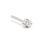 Tiny Bezel Diamond Stud 14K Gold (0.015 ct.) | Single