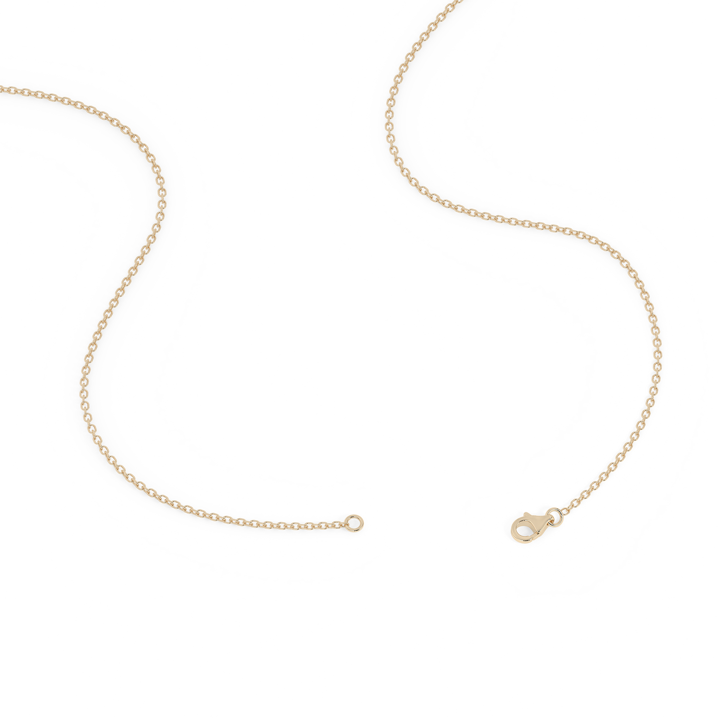 Bezel Lab-grown Diamond Necklace Medium (0.10 ct.) 14K Yellow Gold